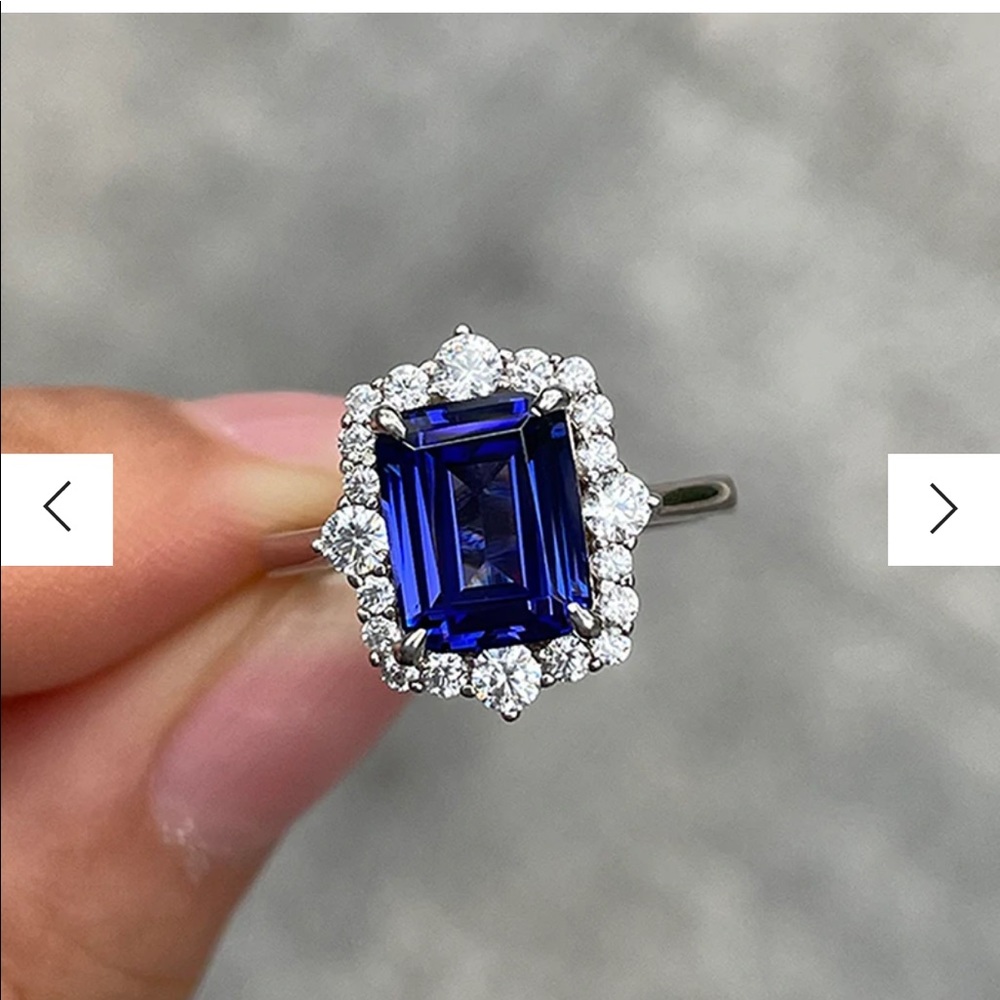 3.0 carat sapphire ring size 8